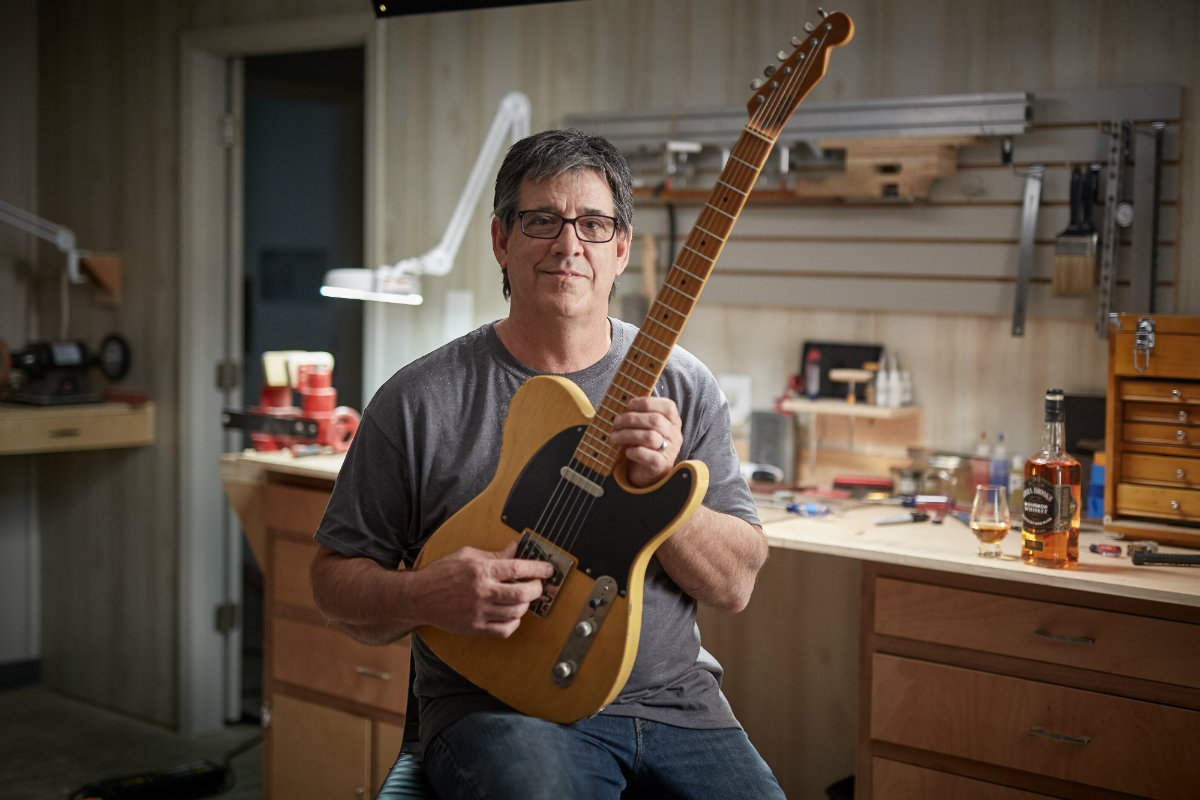 Charles Whitfill of Whitfill Custom Guitars in Kentucky