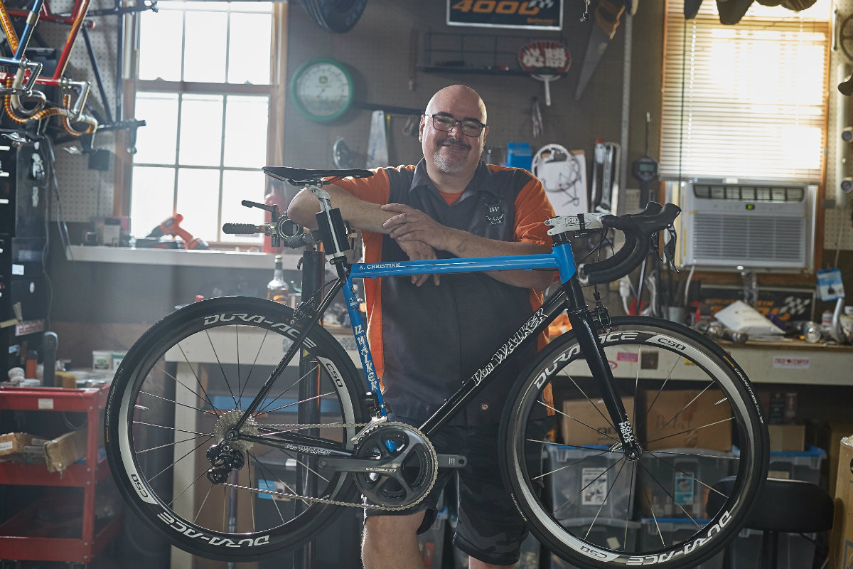 Don Walker of Don Walker Cycles in Kentucky